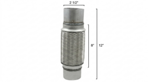 Tubo Flex con Acople Reforzado Doble Malla 4 x 10 x 14 Pulg.
