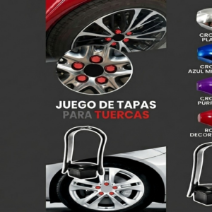 Tapas Decorativas para Tuerca Hex21 Cromo - Dorado - Tapas Decorativas - Beta Repuestos