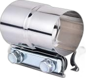 Abrazadera De Escape Doble Perno Acero Zincado 2 pulg. Altura 7,5 Cm