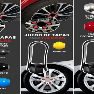 Tapas Decorativas para Tuerca Hex19 Azul - Tapas Decorativas - Beta Repuestos
