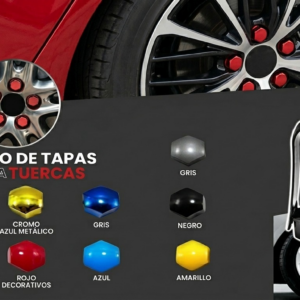 Tapas Decorativas para Tuerca Hex19 Amarillo - Tapas Decorativas - Beta Repuestos