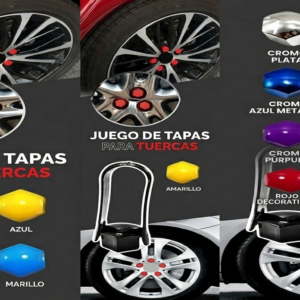 Tapas Decorativas para Tuerca Hex17 Gris - Tapas Decorativas - Beta Repuestos