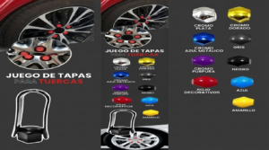 Tapas Decorativas para Tuerca Hex19 Gris