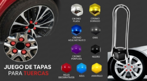 Tapas Decorativas para Tuerca Hex21 Gris