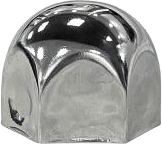 Punta Redonda Metalica Hex 38 Largo 40 Sin Borde