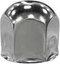 Punta Redonda Metalica Hex 41 Largo 51 Sin Borde