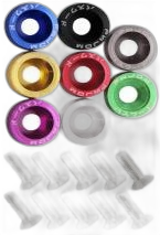 Perno Para Placa Color Púrpura