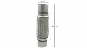 Tubo Flex con Acople Reforzado Doble Malla 5 x 4 x 8 Pulg.
