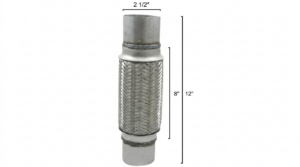Tubo Flex con Acople Reforzado Doble Malla 5 x 10 x 14 Pulg.
