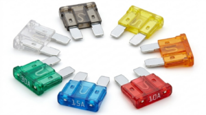 Fusible Miniatura (Caja 100 Unidades) 25 Amperios Blanco
