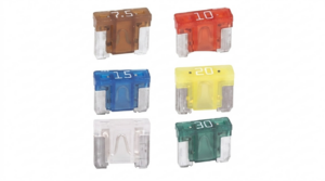 Fusible Cristal (Caja 100 Unidades) 10 Amperios
