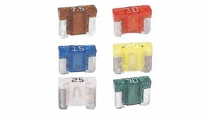 Fusible Cristal (Caja 100 Unidades) 25 Amperios