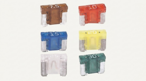 Fusible Micro Patas Cortas (Caja 200 Unidades) 15 Amperios Azul