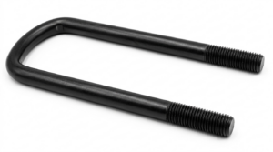 Abrazadera Redonda Rosca 1/2 pulg. 2 3/4 pulg. x 7 1/2 pulg.
