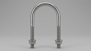 Abrazadera Redonda Rosca 7/8 Pulg. 7/8 Pulg. x 5 Pulg. x 14 1/2 Pulg.