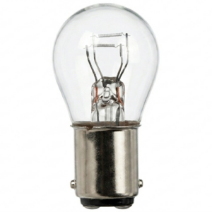 Bombillo S25 21/5 Watts Dos Puntos Naranja - Bombillos S25 - Beta Repuestos
