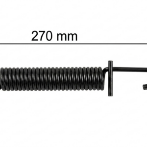 Hino GH / FG / AK / FS Posterior Sencillo Negro - Resortes de Zapata para Hino, Isuzu - Beta Repuestos