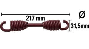 Zapata de Freno 4515 Grande Doble Rojo Reforzado