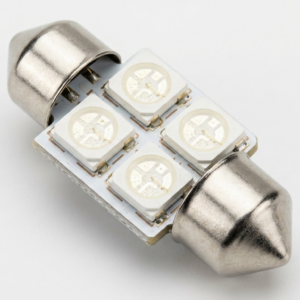 LED Focos de Salón Largo 31MM 4 Leds 5050SMD - LED Focos de Salón - Beta Repuestos