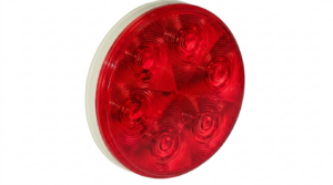 Faro Posterior LED 4 Pulg. Rojo