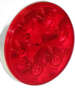 Faro Posterior LED 4 Pulg. Rojo