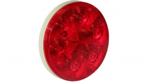 Faro Posterior LED 4 Pulg. Rojo