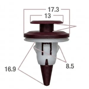 Seguro Plástico MODELO 1246 - Empaque 25 Unidades - Seguros Plásticos - Beta Repuestos