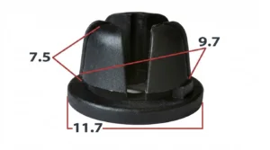 Seguro Plástico MODELO 424 - Empaque 25 Unidades