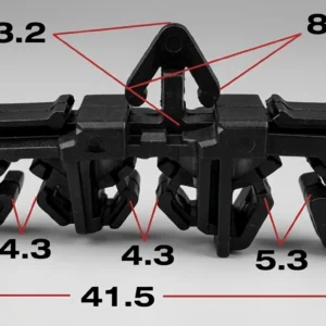 Seguro Plástico MODELO 1755 - Empaque 25 Unidades - Seguros Plásticos - Beta Repuestos