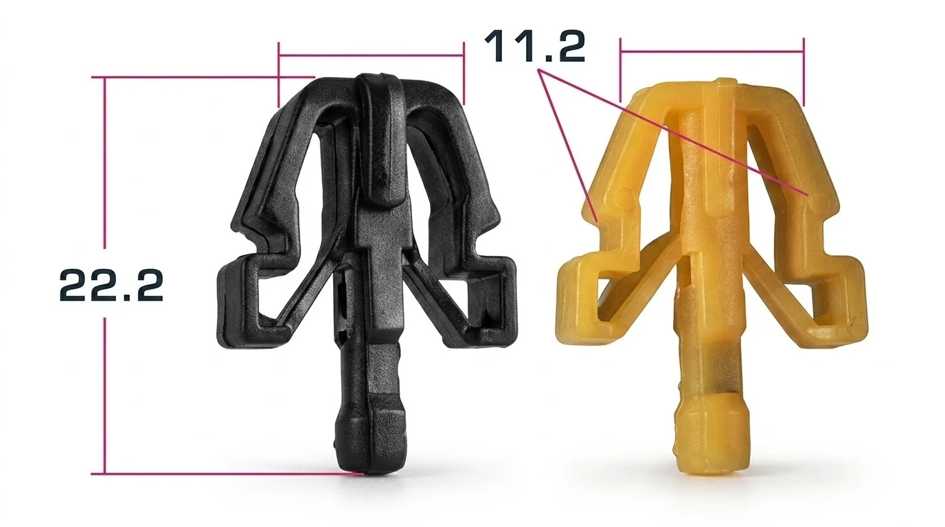 Seguro Plástico Modelo 1215 - Seguros Plásticos - Beta Repuestos