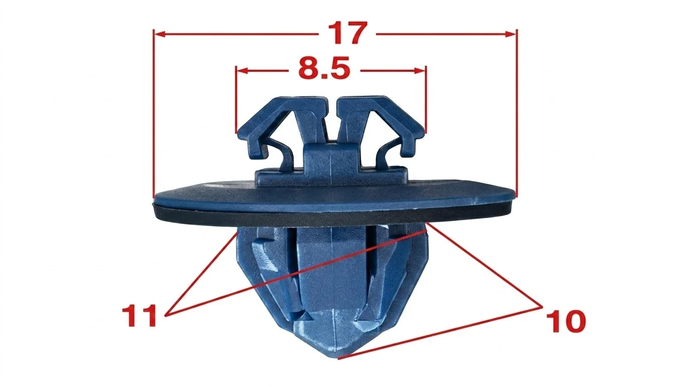 Seguro Plástico Modelo 1147 - Seguros Plásticos - Beta Repuestos