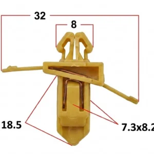 Seguro Plástico Modelo 1158 - Seguros Plásticos - Beta Repuestos