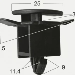 Seguro Plástico MODELO 4396 - Empaque 25 Unidades - Multimarca - Beta Repuestos