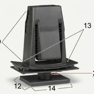 Seguro Plástico MODELO 4365 - Empaque 25 Unidades - Para Tapicerías - Beta Repuestos