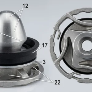 Seguro Plástico MODELO 4157 - Empaque 25 Unidades - Para Tapicerías - Beta Repuestos