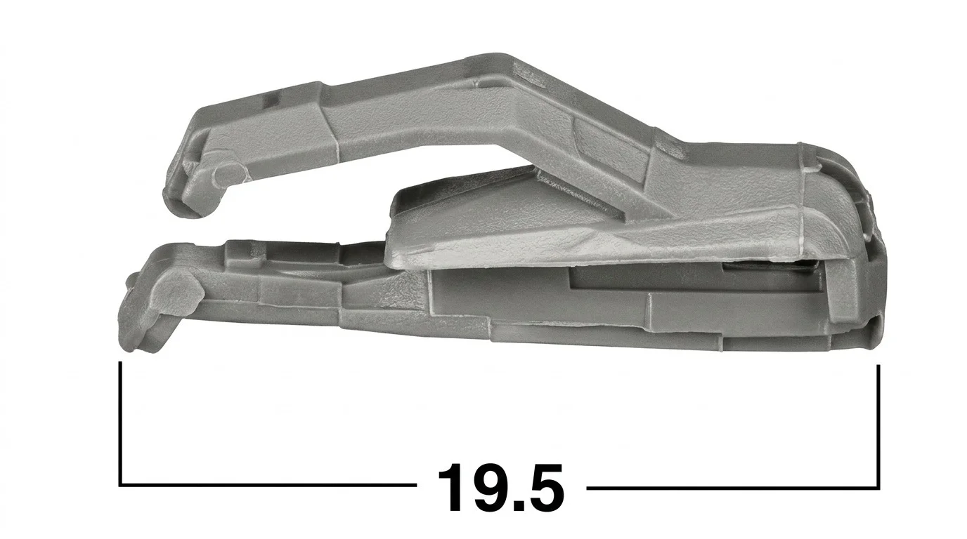 Seguro Plástico Modelo 4458 - Seguros Plásticos - Beta Repuestos
