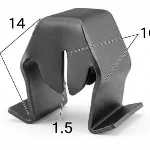 Seguro Plástico Modelo 3792 - Seguros Plásticos - Beta Repuestos