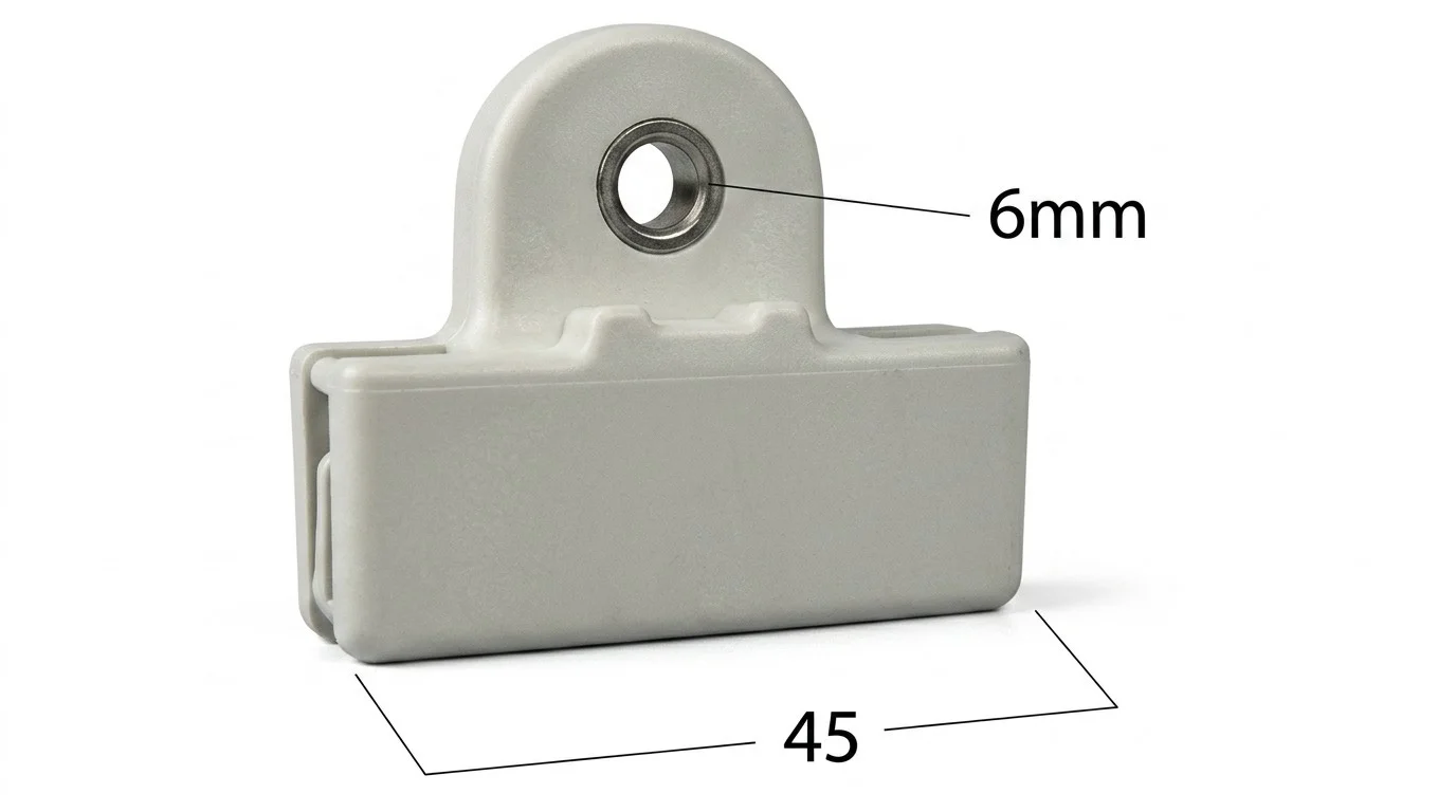 Seguro Plástico MODELO 4800 - Empaque 25 Unidades - Seguros Plásticos - Beta Repuestos