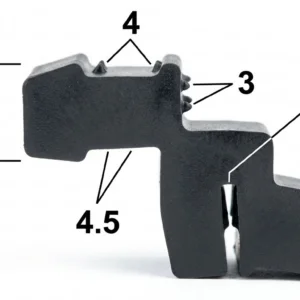 Seguro Plástico Modelo 4597 - Seguros Plásticos - Beta Repuestos
