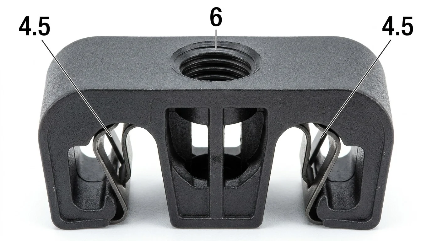 Seguro Plástico MODELO 5080 - Empaque 25 Unidades - Seguros Plásticos - Beta Repuestos