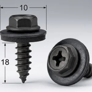 Seguro Plástico Modelo 5318 - M6 x 18mm - Seguros Plásticos - Beta Repuestos