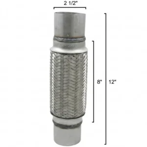 Tubo Flex con Acople Malla Exterior 2 x 4 x 8 Pulg. - Tubos Flexibles - Beta Repuestos