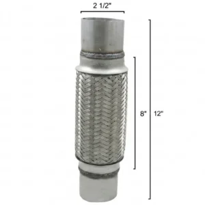 Tubo Flex con Acople Reforzado Doble Malla 1-1/2 x 4 x 8 Pulg. - Tubos Flexibles - Beta Repuestos