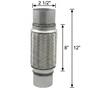 Tubo Flex con Acople Malla Exterior 5 x 4 x 8 Pulg. - Tubos Flexibles - Beta Repuestos