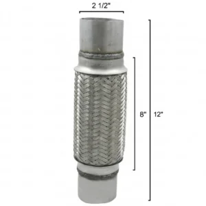 Tubo Flex con Acople Reforzado Doble Malla 5 x 4 x 8 Pulg. - Tubos Flexibles - Beta Repuestos
