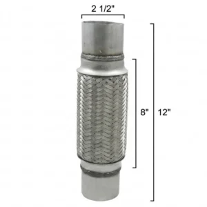 Tubo Flex con Acople Reforzado Doble Malla 5 x 8 x 12 Pulg. - Tubos Flexibles - Beta Repuestos