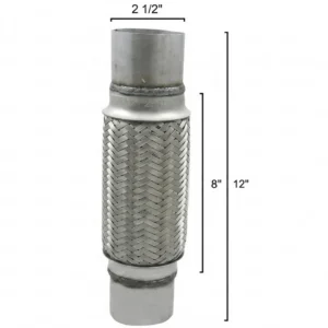 Tubo Flex con Acople Reforzado Doble Malla 5 x 10 x 14 Pulg. - Tubos Flexibles - Beta Repuestos