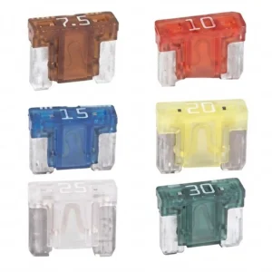Fusible Micro Patas Cortas (Caja 200 Unidades) 5 Amperios Naranja - Fusibles Micro - Beta Repuestos