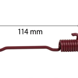Zapata de Freno Isuzu NLR Pequeño Doble Curva Marron - Resortes de Zapata para Hino, Isuzu - Beta Repuestos