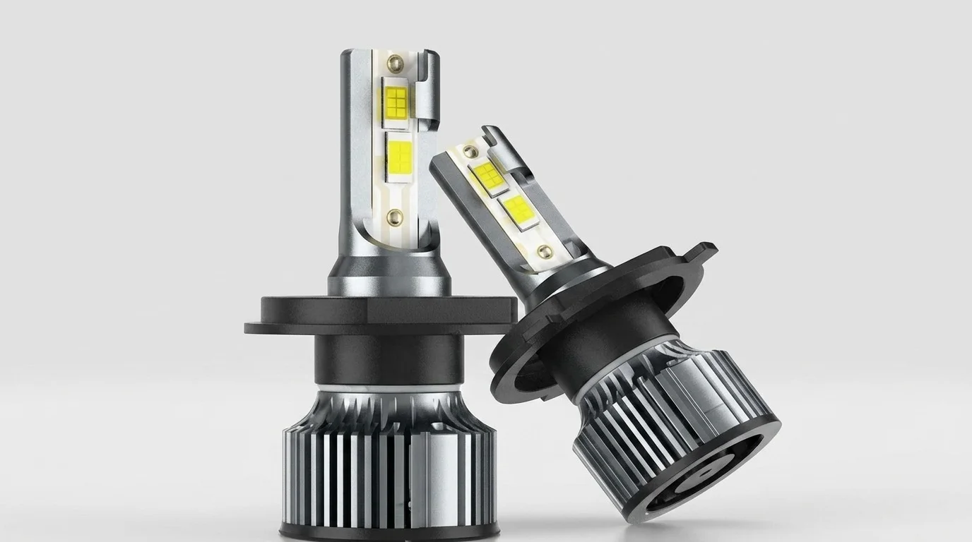 Kit LED H8 12/24 Voltios 7200LM 7000K Doble Color - Kit LED - Beta Repuestos